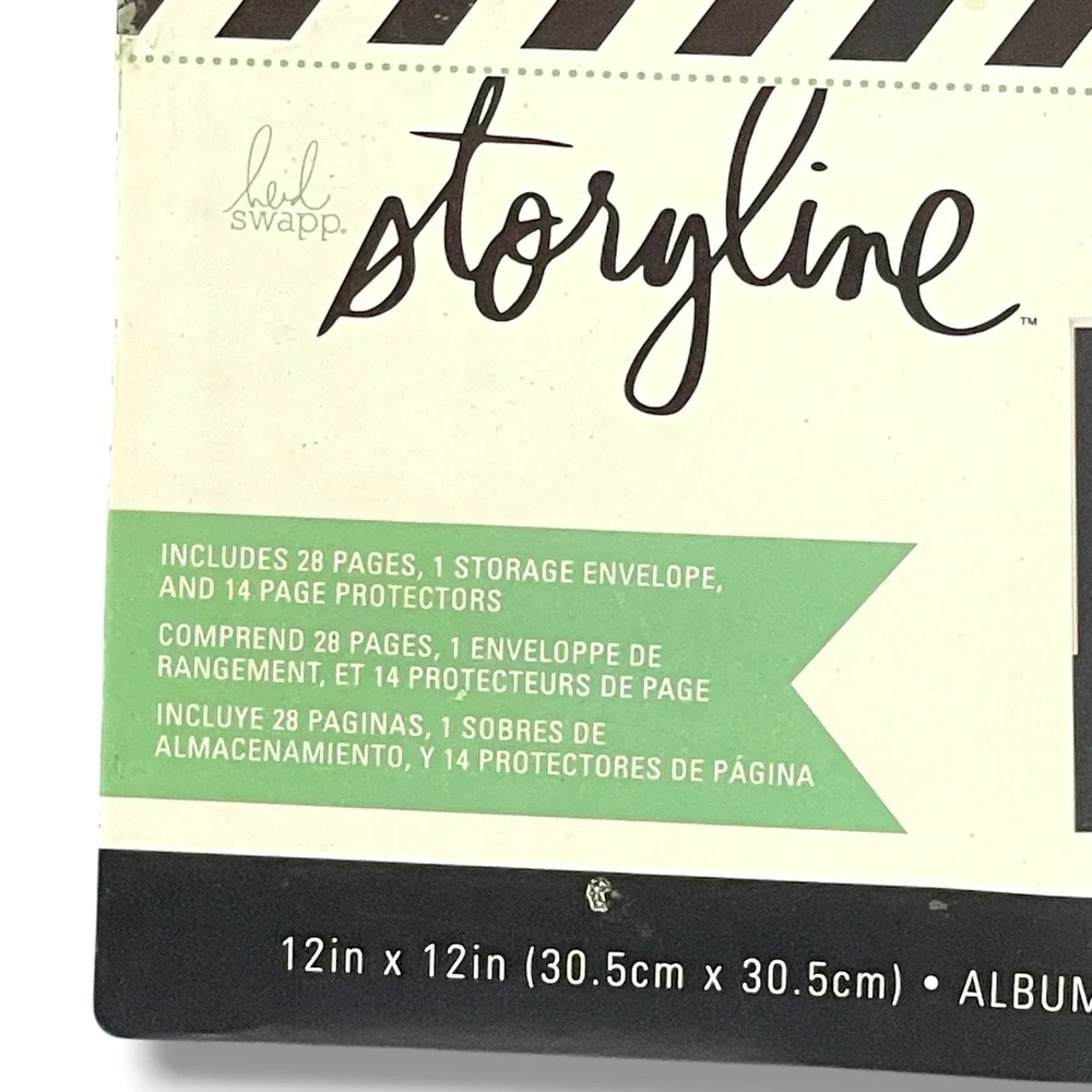 Heidi Swapp Storyline2 Post Bound Scrapbook Album 12